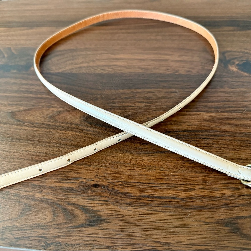 J. Crew Light Tan Leather Belt